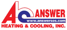 answer heating and cooling logo